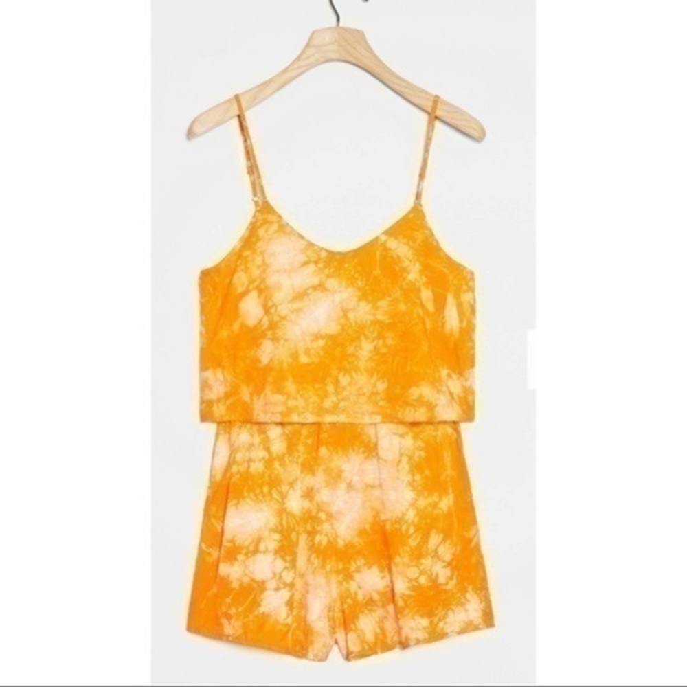 Anthropologie Amadi Emira Tie-Dye Romper